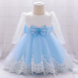 BAIGE Little Girl Clothing Newborn Baby Wedding Party Bridesmaid Dress For Baby Girl L1940XZ