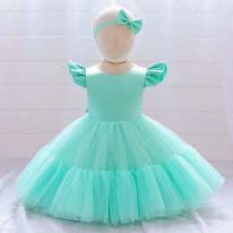 BAIGE New Fashion Flower Girl Dress Baby Party Birthday Wedding Princess Kids Clothing Dresses L2038XZ