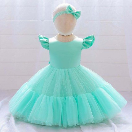 BAIGE New Fashion Flower Girl Dress Baby Party Birthday Wedding Princess Kids Clothing Dresses L2038XZ