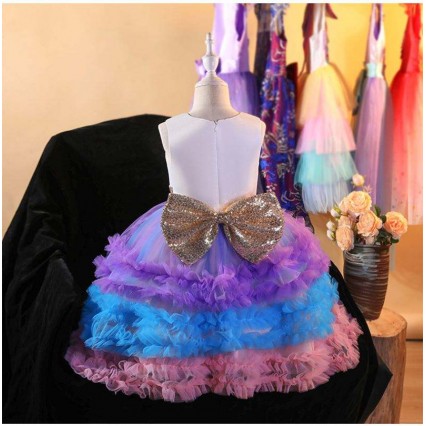 BAIGE Unicorn tutu party dress unicorn dress girl princess dresses costume