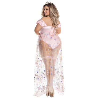 PLUS SIZE COSMOS GODDESS COSTUME