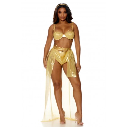 MYTHICAL GOLDEN GODDESS COSTUME