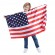 Ready Goods Kids Unisex 8-12Y National Flag Pullover Kids National Day World Cup Sports Competition Cheerleaders Costumes