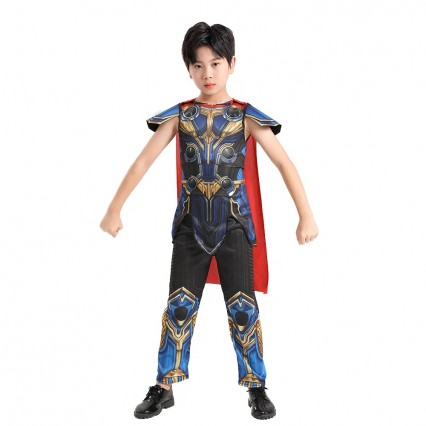 Ready Goods Boy Movie Character Thor Cosplay Costume For Kids Halloween Carnival Party Costumes