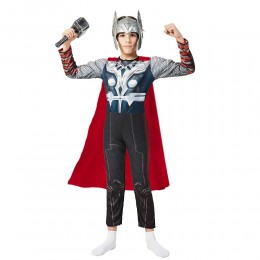 Ready Goods Boy Superhero Thor Cosplay Jumpsuit Dress-up Kids Halloween Carnival Party Costumes