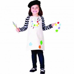 Girls Artist Painter Cosplay Fancy Dress-up Career Day Costumes For Kids