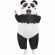 Adult Funny Giant Inflatable Panda Blow-up Suit Carnival Festival Party Costumes