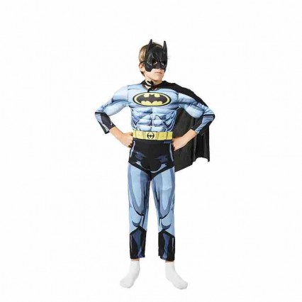 Child Muscle Superhero Bat Cosplay Halloween Carnival Party Costume