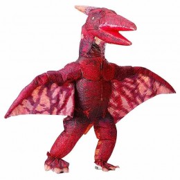 High Quality Adult Giant Inflatable Red Pterosaur Dinosaur Blow-up Suit Halloween Carnival Party Costumes