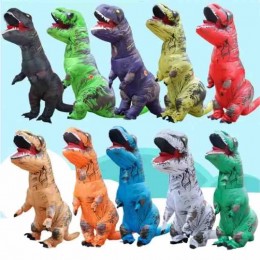 New Design Customized Halloween Inflatable Costume Adult Size T-Rex Costumes Blow Up Cospaly Inflatable Dinosaur Costume