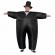 Polyester Inflatable Masquerade Costume Full Body Suit Air Blow Up Costumes Jumpsuit Adults Inflatable Suit With Air-Filled Fan