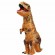 Best Selling Jurassic Inflate T-Rex Dinosaur Costume Walking Cartoon Blow-Up Suit Polyester Inflatable Mascot Costume For Adult