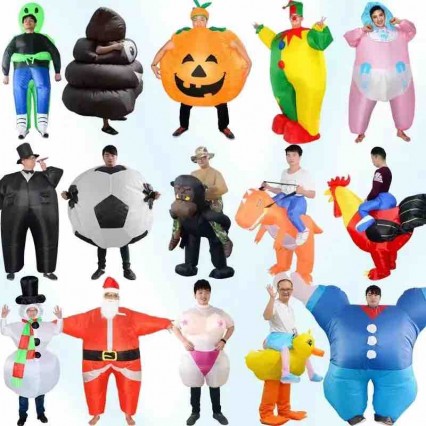 Factory Price Giant Custom Inflatable Advertising Cartoon Model Decoration Inflatable Costume Blow Up Suit Custom Inflatable