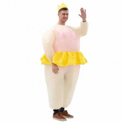 Halloween Party Anime Dance Inflatable Cosplay Suit Cartoon Sumo Mascot Costumes Role Playing Women Ballet Inflatable Costume