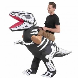 Funny Party Inflate Suit Adult Dinosaur Halloween Costume T rex Costume Adults Home Halloween Dinosaur Costume