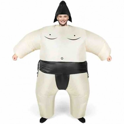 Children Adult Funny Sumo Wrestling Fat Suit Blow Up Costume Cartoon Inflatable Costume Cosplay Party Inflatable Sumo Suits