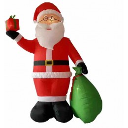 Odm Oem Manufacture Advertising Inflatables Christmas Inflatable Santa Claus Yard Decoration Christmas Inflatable With Led Light