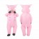 Inflatable Pig Costume Full Body Air Blow Up Pink Pig Suit Party Dress Halloween And Christmas Cosplay Inflatable Costumes