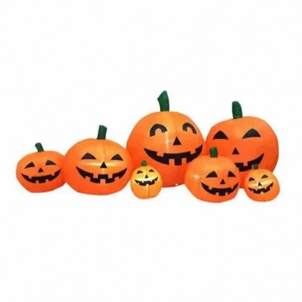 Hot Selling Outdoor Led Light Inflatable Pumpkin Giant Halloween Decoration Party Holiday Halloween Inflatable Pumpkin