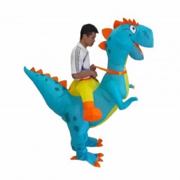 Wholesale Adult Kid Inflatable Dinosaur Cosplay Costume For Children Ride On Dino Party And Stage Dress Up T-rex Inflatable Suit