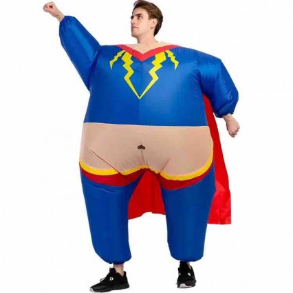 Adult Children Dress Up Inflatable Costume Holiday Party Halloween Costumes Cosplay Uniform Blow Up Suit Fat Inflatable Costume