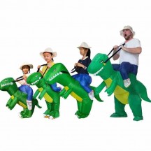 Cute Children's Day Costume Funny Gift Blow Up Animal Suit Cosplay Festival Party Dinosaur Inflatable Costume For Adult Kids