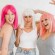 Bachelorette Party Wigs | Neon Pastel Wig with Adjustable Netting Bridal Party Favors, Gifts, Accessories, Decor Party Hat