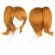 Cosplay Costume Wig Golden Orange Wig Hair Ornaments Characters Play Wigs