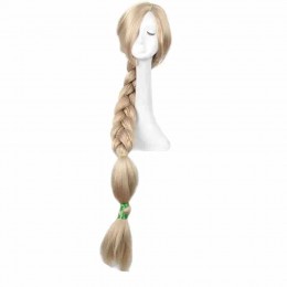 Long Blonde Anime Cosplay Costume Weaving Braid Hair Wigs for Halloween