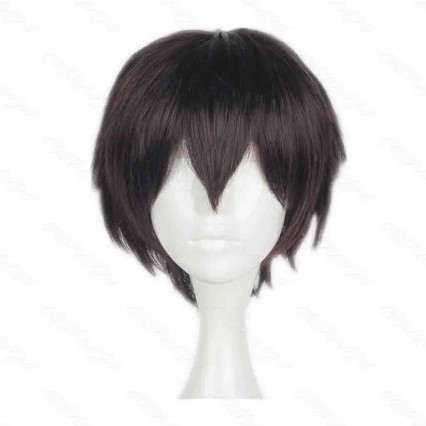 Cosplay Wigs Kirito Short Party Hair Black Male Games Movie Anime Synthetic Wigs Party Wigs