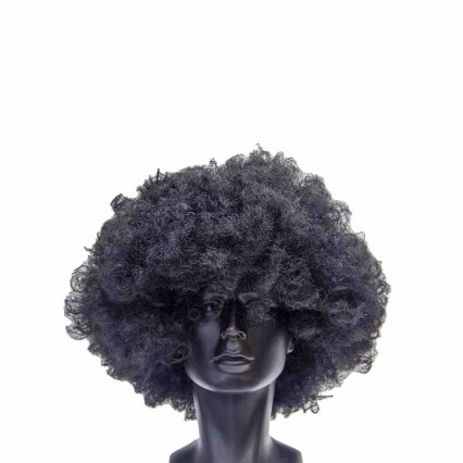 ST Afro Wave Heatproof Synthetic Wig Dense Curly NoTangle Resilient DailyOnline for Unisex Wholesome Look