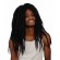 Black Dreadlock Wig for Men and Women - Long Twist Wig for Halloween Costumes