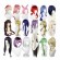 Cosplay Anime Wig Multicolor Synthetic Dress Up Wigs Halloween Party Dress-up accessories