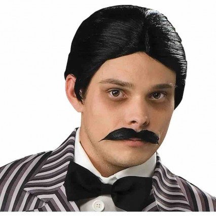 Halloween decoration Movie Gomez Addams cosplay party wig The Addams family wig