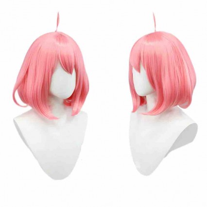 Japanese Anime Play Cosplayers Pink Wigs Halloween Party Lolita Kawaii Bobo Cosplay Wig