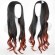 Cartoon Anime Party Theatrical Performance Cosplay Wig Prop Halloween Role Dress Up Gradient Wigs