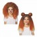 Christmas stage performance wig children\'s cosplay lion hair wig Halloween party wig