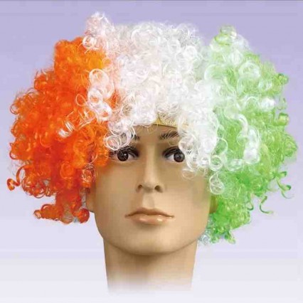 Perruque Short Perucas Promotion Synthetic Wigs Cosplay Wig Cheap Hot Sale 120g Multicolor Afro Wig