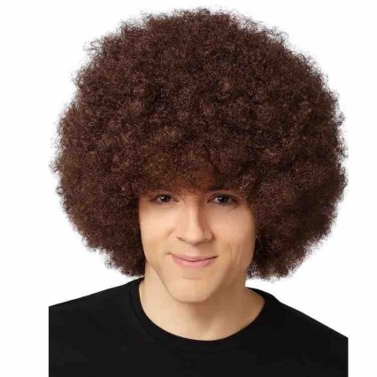 AFRO WIG 200g hair adult rambut palsul rambut afro retro wig rambut rock