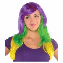 Mardi Gras Glamorous Wig