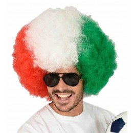 Sport Event Cheerleading Party Cheering Props Iran Iranian Welsh Football Soccer Fans Clown Wigs Flag Color Fan Wig Hat