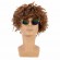 Fashion Fluffy Small Curly 30cm Black Short Curly Hair Afro Brazilian Black Men\'s Wig party cosplay wig