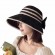 wholesale women ladies split back bow sunscreen hat UV protection Fisherman bucket Hats Travel beach sun women\'s fisherman\'s hat