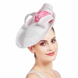 Women's Kentucky Derby sinamay hats Cocktail Tea Party ladies fascinators for women formal hats with 3D flowers