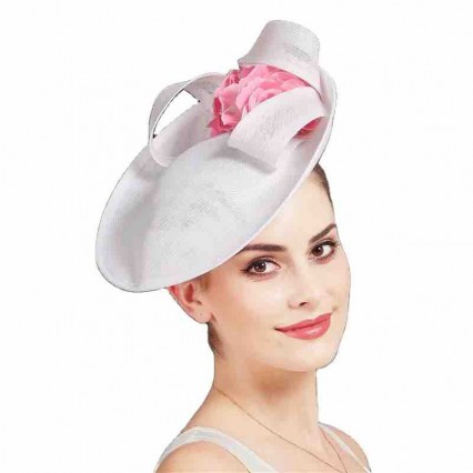 Women's Kentucky Derby sinamay hats Cocktail Tea Party ladies fascinators for women formal hats with 3D flowers Women's Kentucky Derby sinamay hats Cocktail Tea Party ladies fascinators for women formal hats with 3D flowers