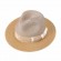 Fashion men women unisex two tone paper Straw Sun Hats Summer Panama hat Beach mens fedora paper straw high quality panama hat