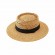 logo customized women Sun Hat Flat Top boater Summer Beach fedora paper straw panama hats wholesale