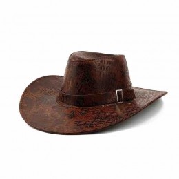 retro men women unisex 6 colors leather cowgirl hat western vintage cowboy hat cattlemen cowboy hats for men