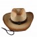 Wholesale paper straw fedora mens straw cowboy hats beach hat sun hats for men protection