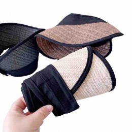 2024 new ladies summer packable sunscreen hat for women wide brim UV protection beach Visor Tourism sun blocking hats